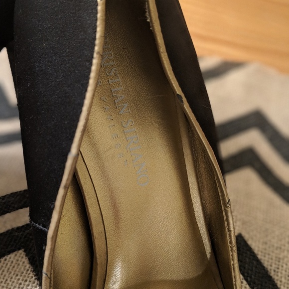 3/$25-Christian Siriano peep-toe heels - Picture 3 of 6